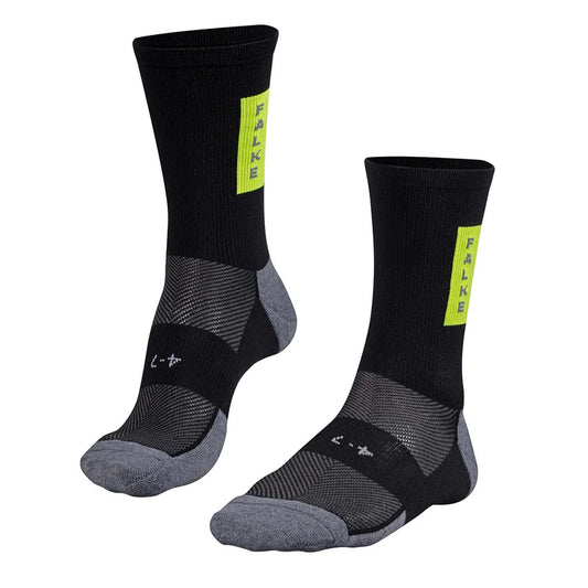 Falke Plain Bike Anklet Cycling Socks - Black UK 4-7