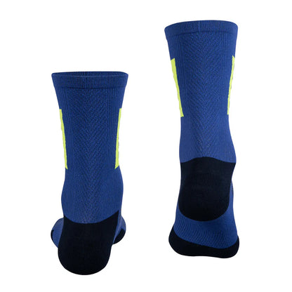 Falke Plain Bike Anklet Cycling Socks - Azure Blue UK 8-12