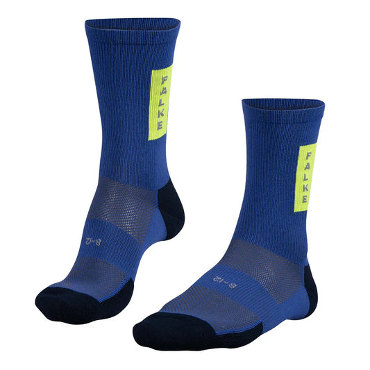 Falke Plain Bike Anklet Cycling Socks - Azure Blue UK 8-12