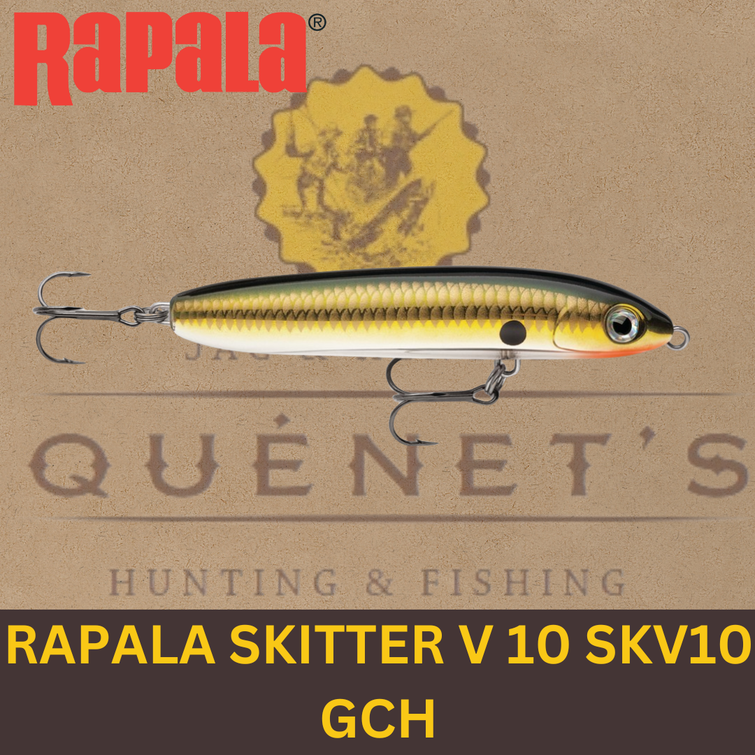 Rapala Skitter V 10 GCH Topwater Lure