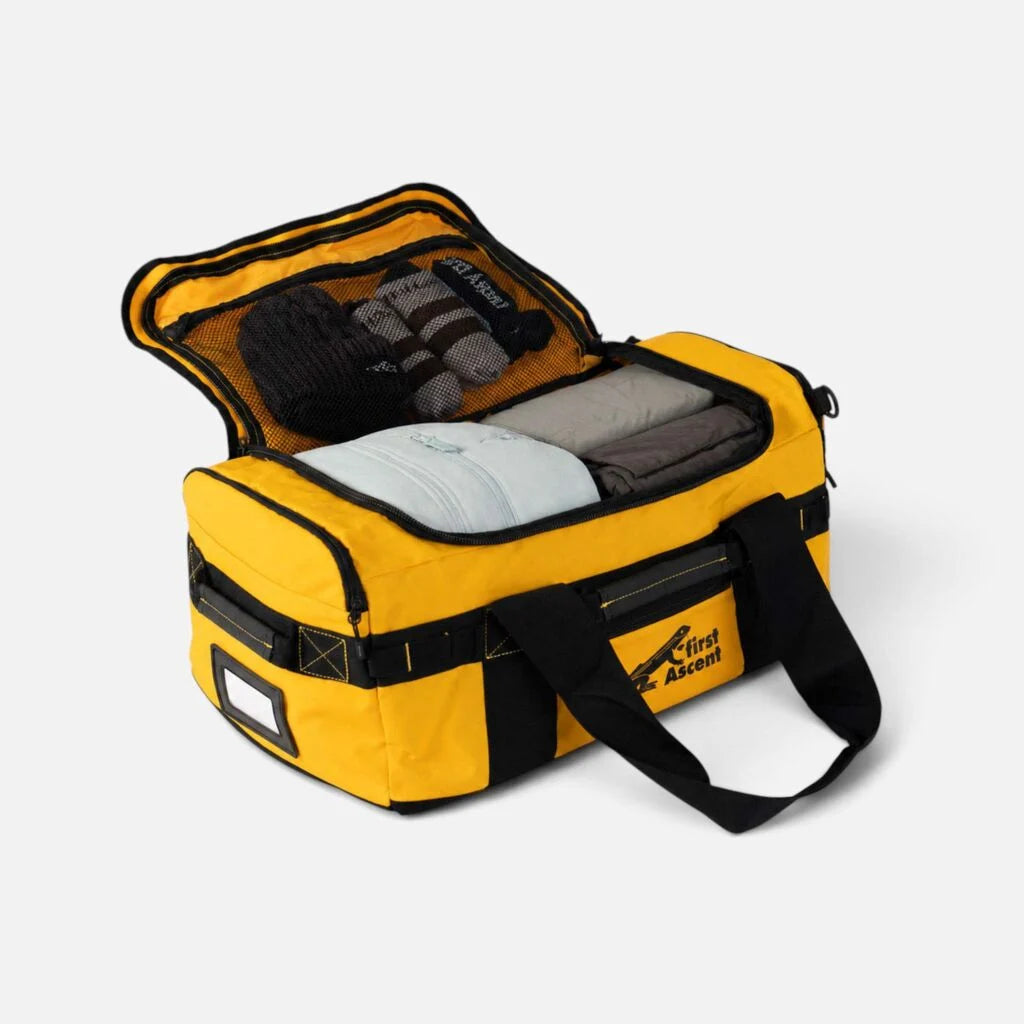 First Ascent Yak Sac 50L Yellow Duffle