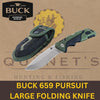 BUCK 659 PURSUIT LARGE FOLDING KNIFE