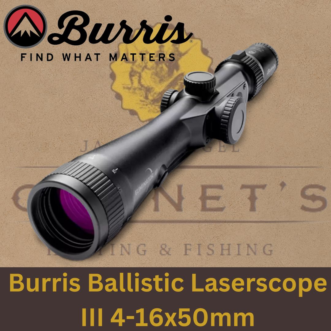 Burris BURRIS LASERSCOPE 4-16X50 – Quénet's Outdoor