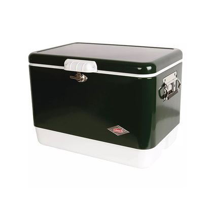 Coleman Steel Belted Cooler 54QT Green