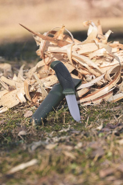 Morakniv Companion Stainless Steel Knife Green