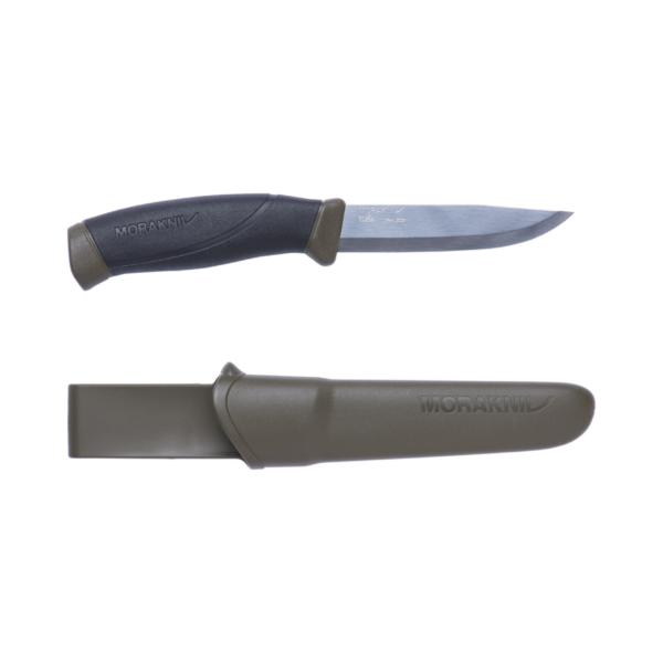 Morakniv Companion Stainless Steel Knife Green