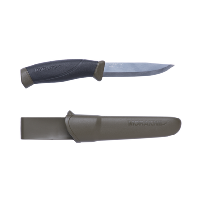 Morakniv Companion Stainless Steel Knife Green