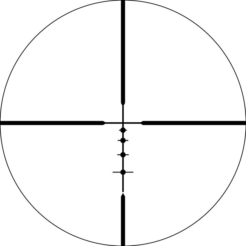 Bushnell R3 4-12x40 Rimfire Riflescope Black
