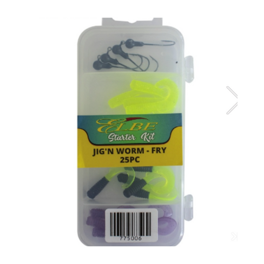 Elbe Kit Box Jig and Worm Guppy 20