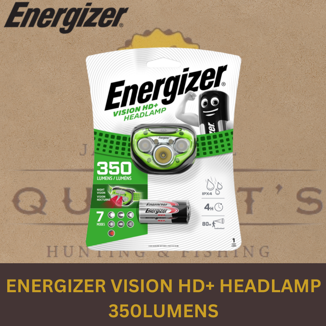 ENERGIZER VISION HD+ HEADLAMP 350LUMENS