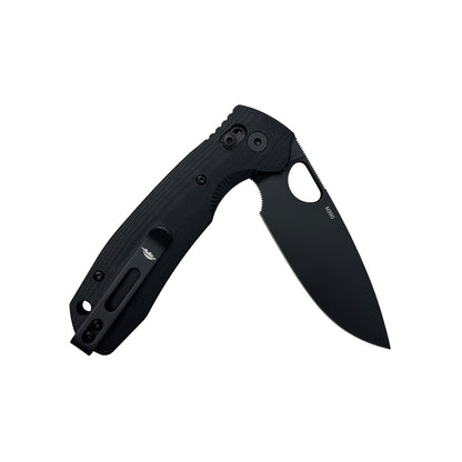 Honey Badger Cross-Bolt M390 Black Knife