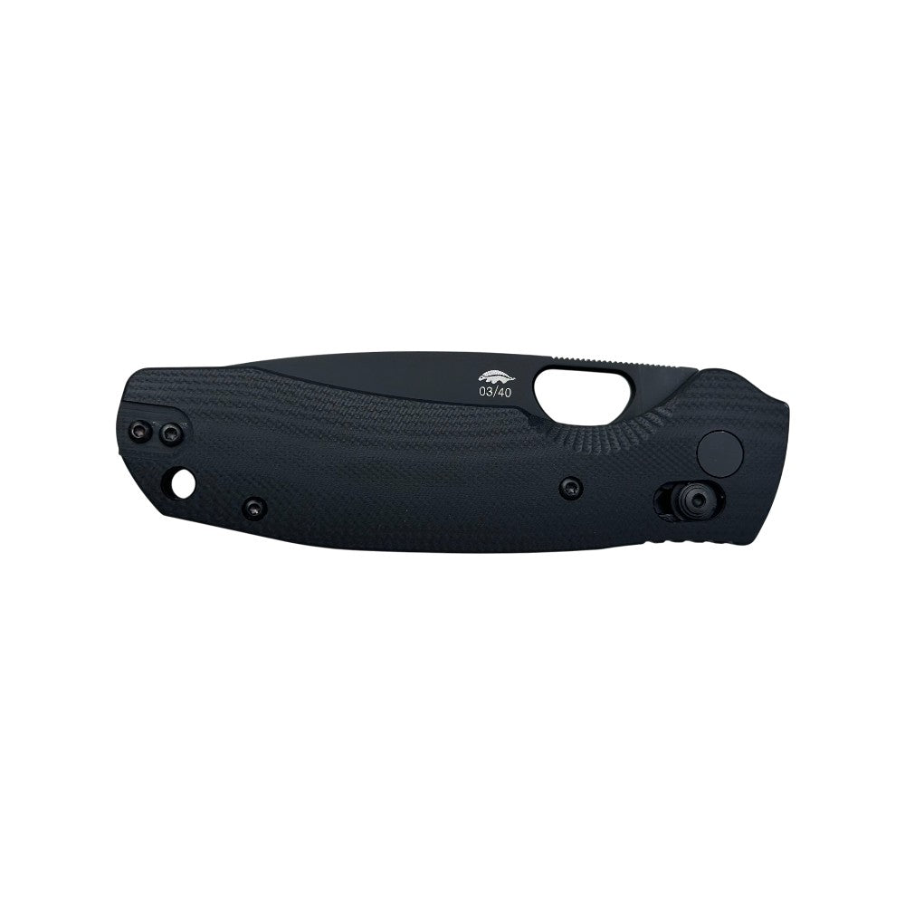 Honey Badger Cross-Bolt M390 Black Knife