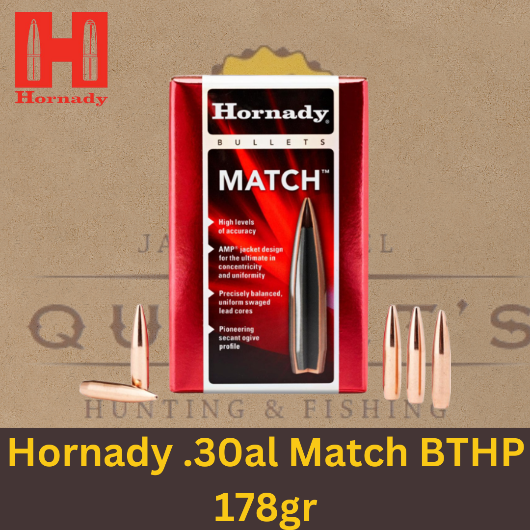 Hornady .30al Match BTHP 178gr