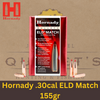 Hornady .30 cal ELD Match 155gr