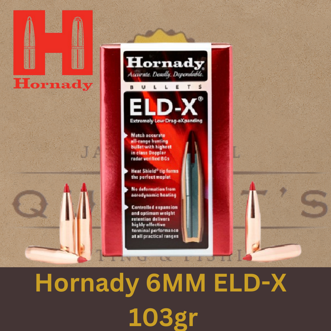 Hornady 6MM ELD-X 103gr