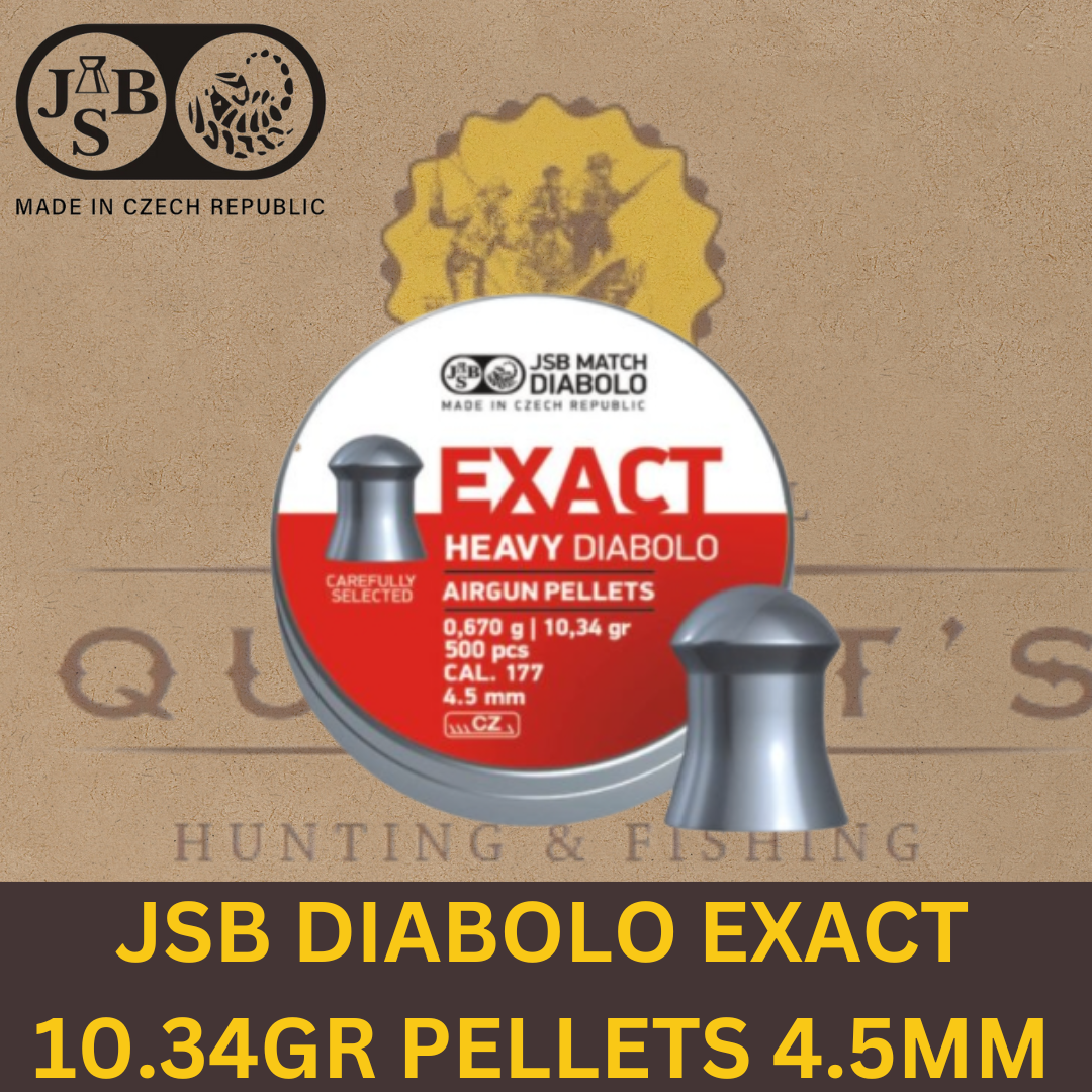 JSB DIABOLO EXACT 10.34GR PELLETS 4.5MM