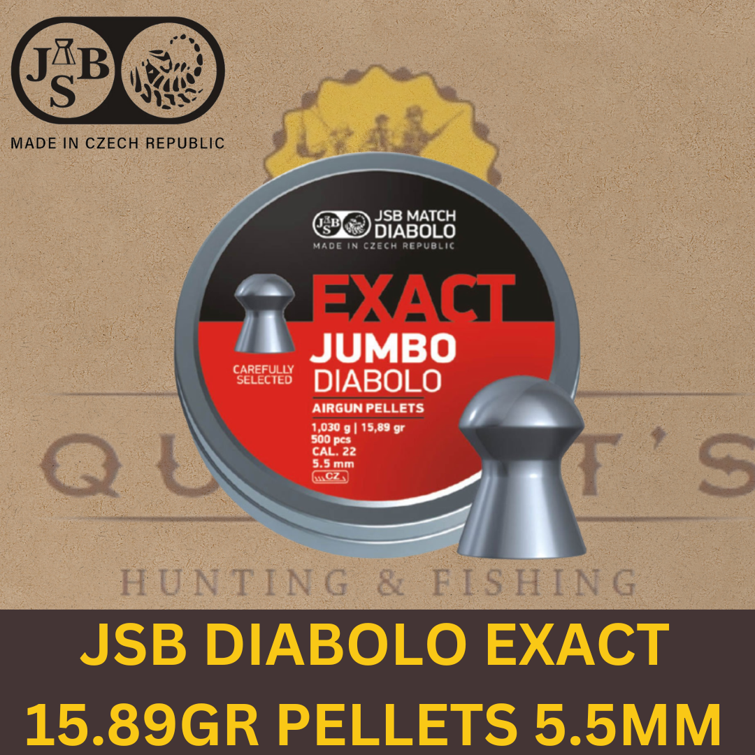 JSB DIABOLO EXACT 15.89GR PELLETS 5.5MM