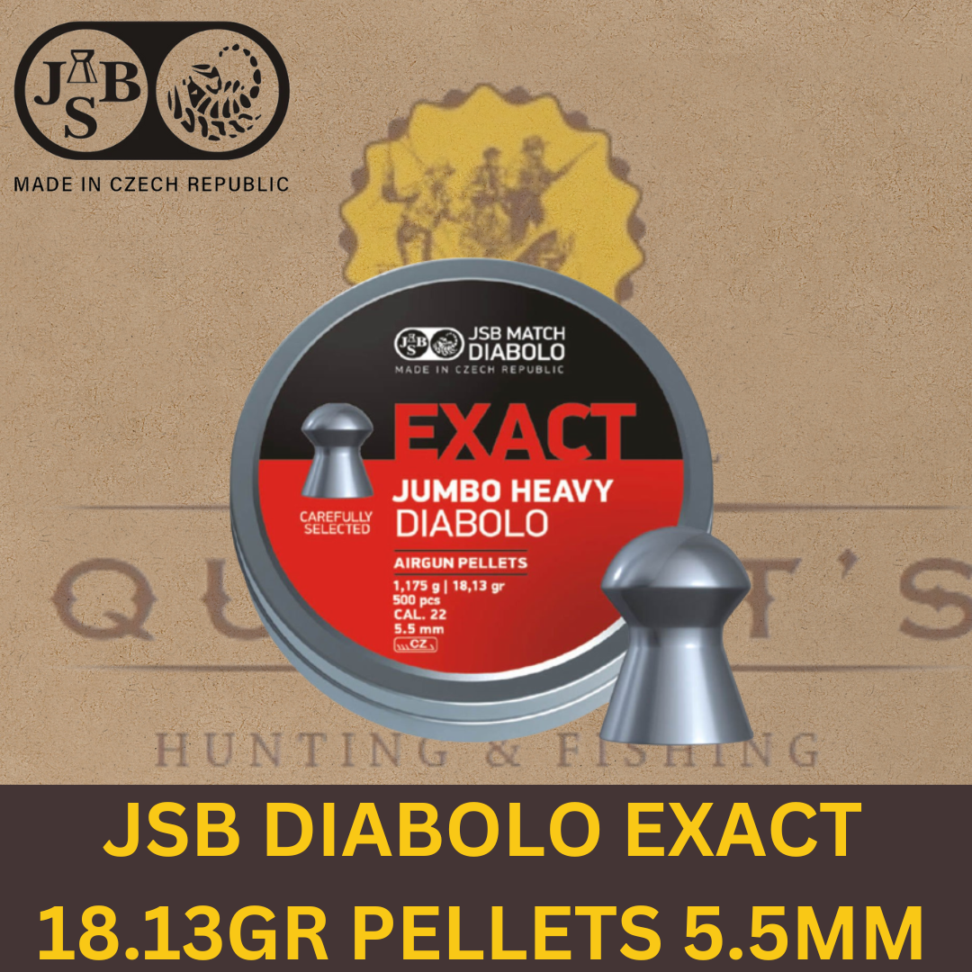 JSB DIABOLO EXACT 18.13GR PELLETS 5.5MM