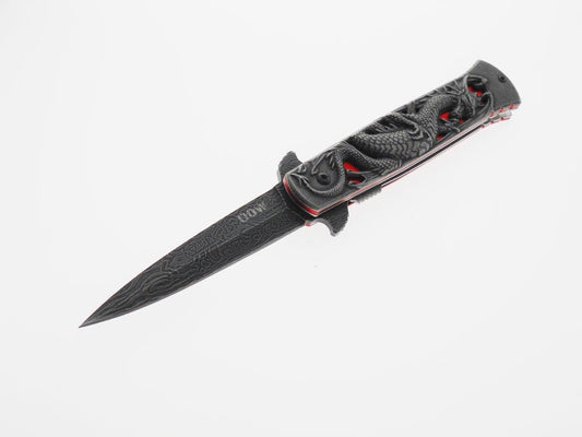 DOW Brentoni Aluminum Handle with Red Inner Slice