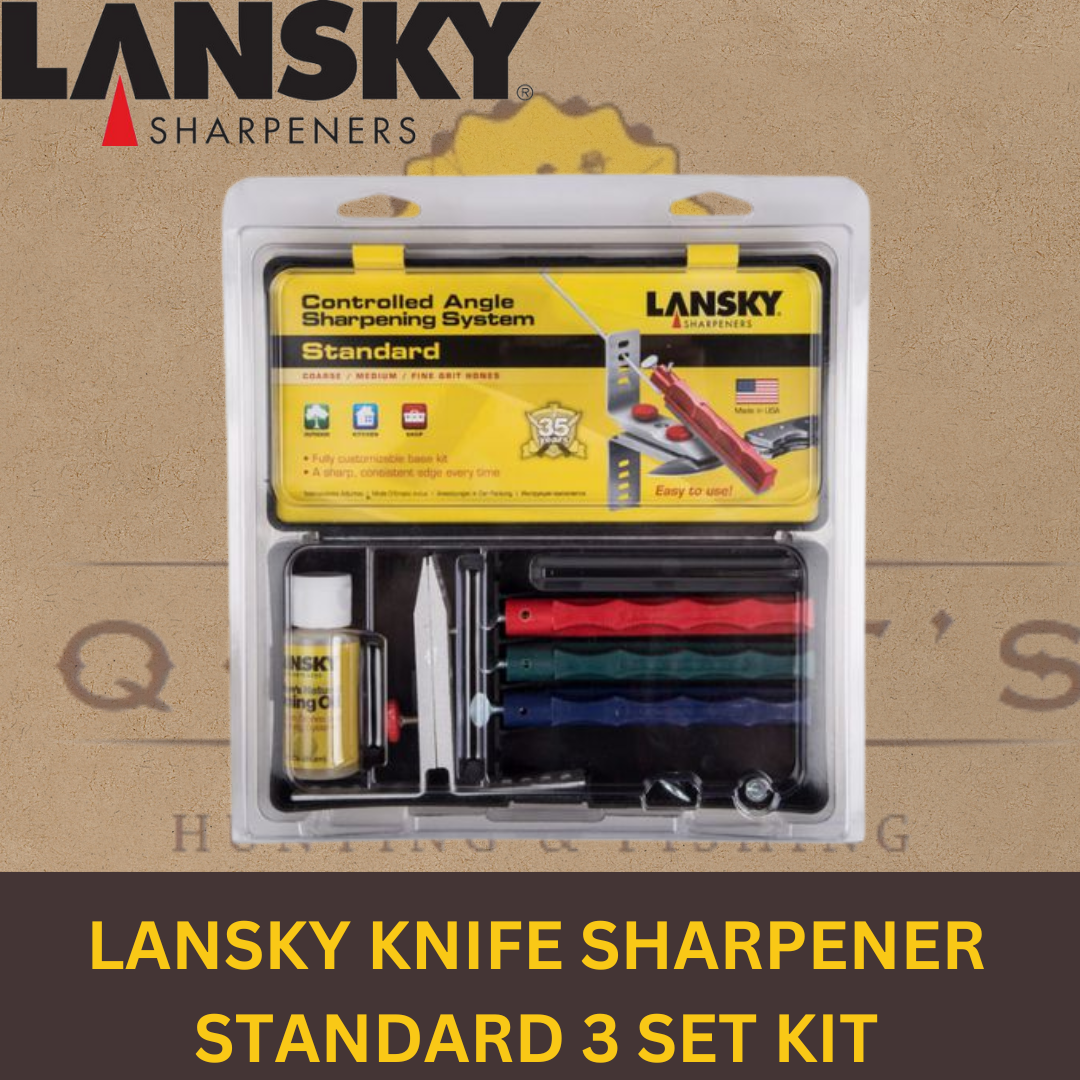 LANSKY KNIFE SHARPENER STANDARD 3 SET KIT