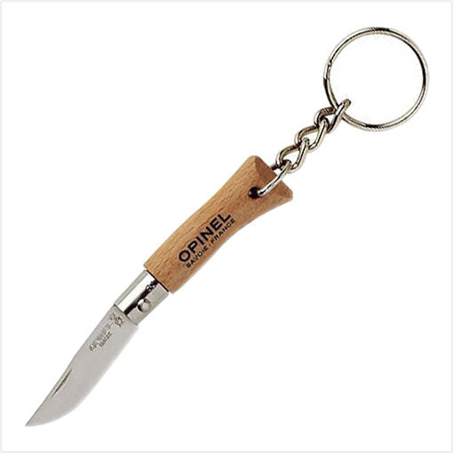 Opinel No. 4 Stainless Steel Keyring Knife