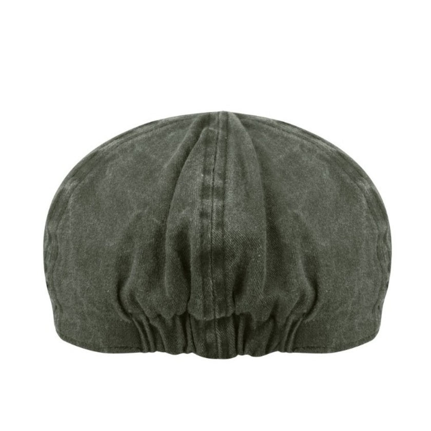 Wildebees Leatherette Ivy Cap Olive