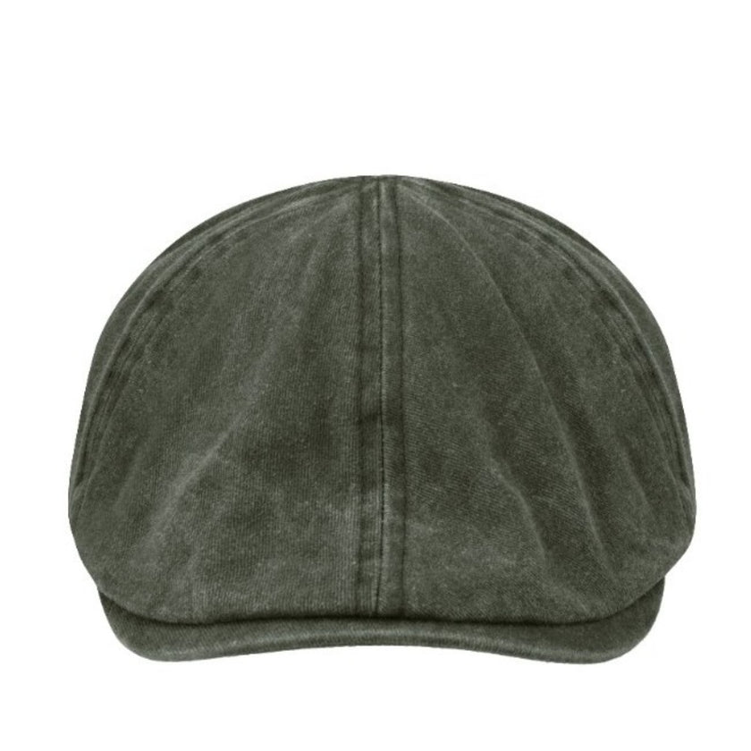 Wildebees Leatherette Ivy Cap Olive