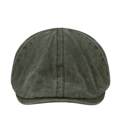 Wildebees Leatherette Ivy Cap Olive