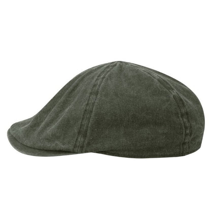 Wildebees Leatherette Ivy Cap Olive