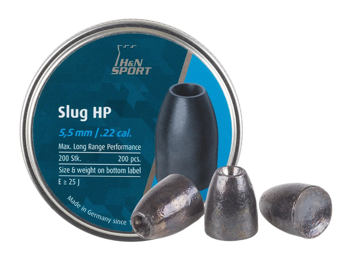 H&N Slug HP 5.5mm .22cal Pellets