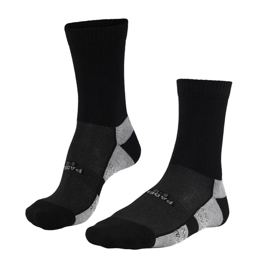 Falke Padel Quarter Socks Black UK 8-12
