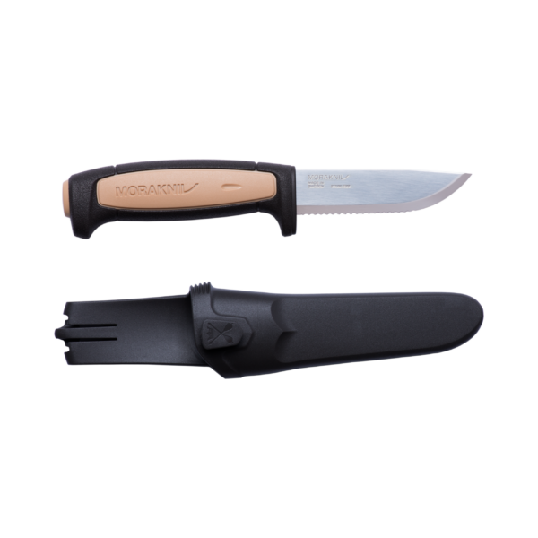 Morakniv Pro Rope Serrated Knife Sand/Black