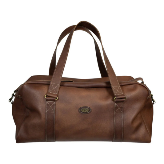 Rogue RTG5 Aviator Leather Over Night Travel Bag - Rust