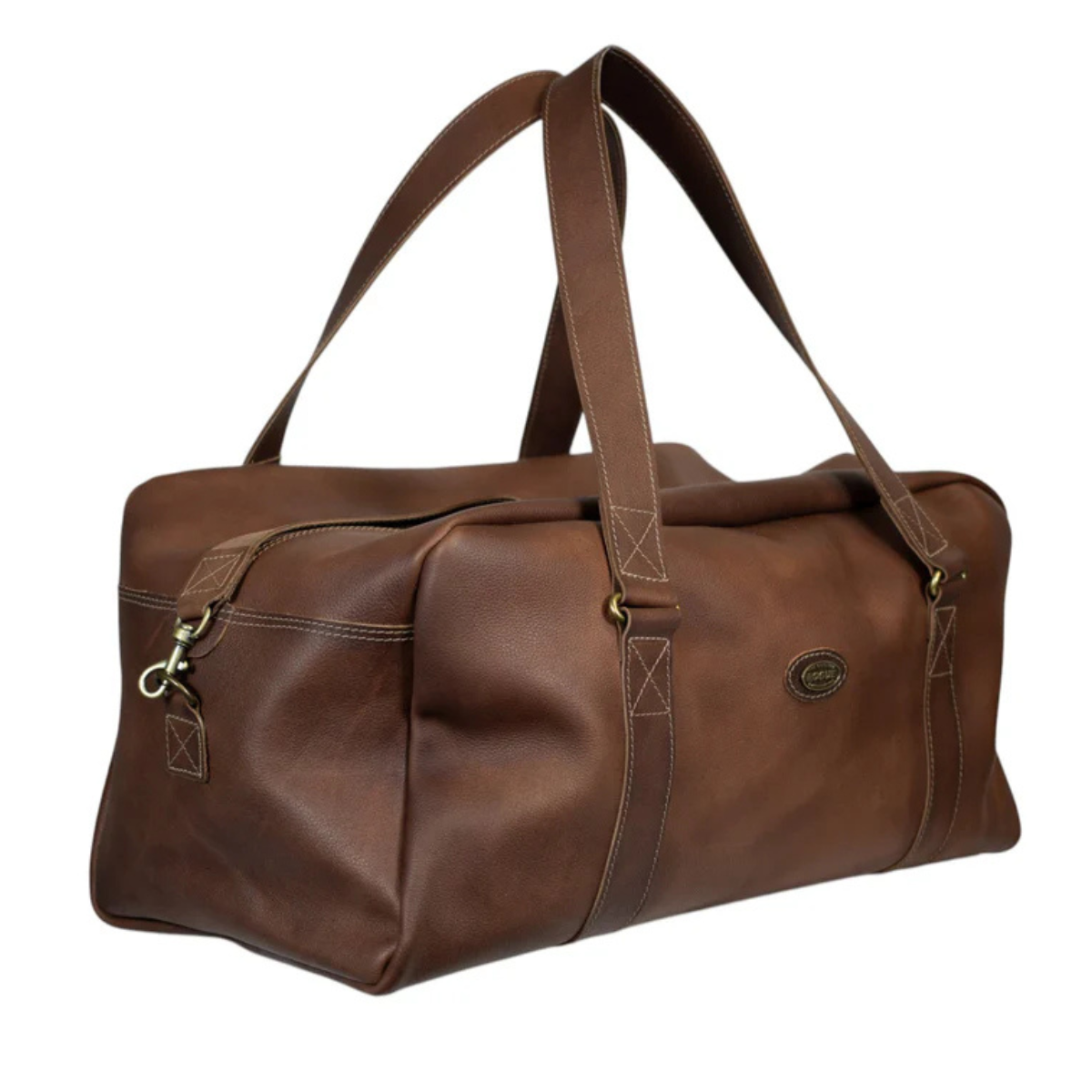 Rogue RTG5 Aviator Leather Over Night Travel Bag - Rust