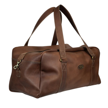 Rogue RTG5 Aviator Leather Over Night Travel Bag - Rust