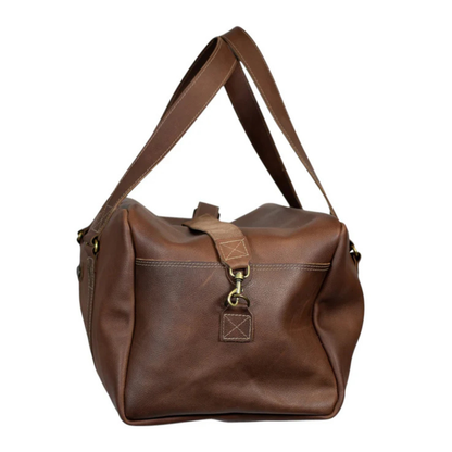 Rogue RTG5 Aviator Leather Over Night Travel Bag - Rust
