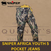 SNIPER AFRICA YOUTH 5 POCKET JEANS