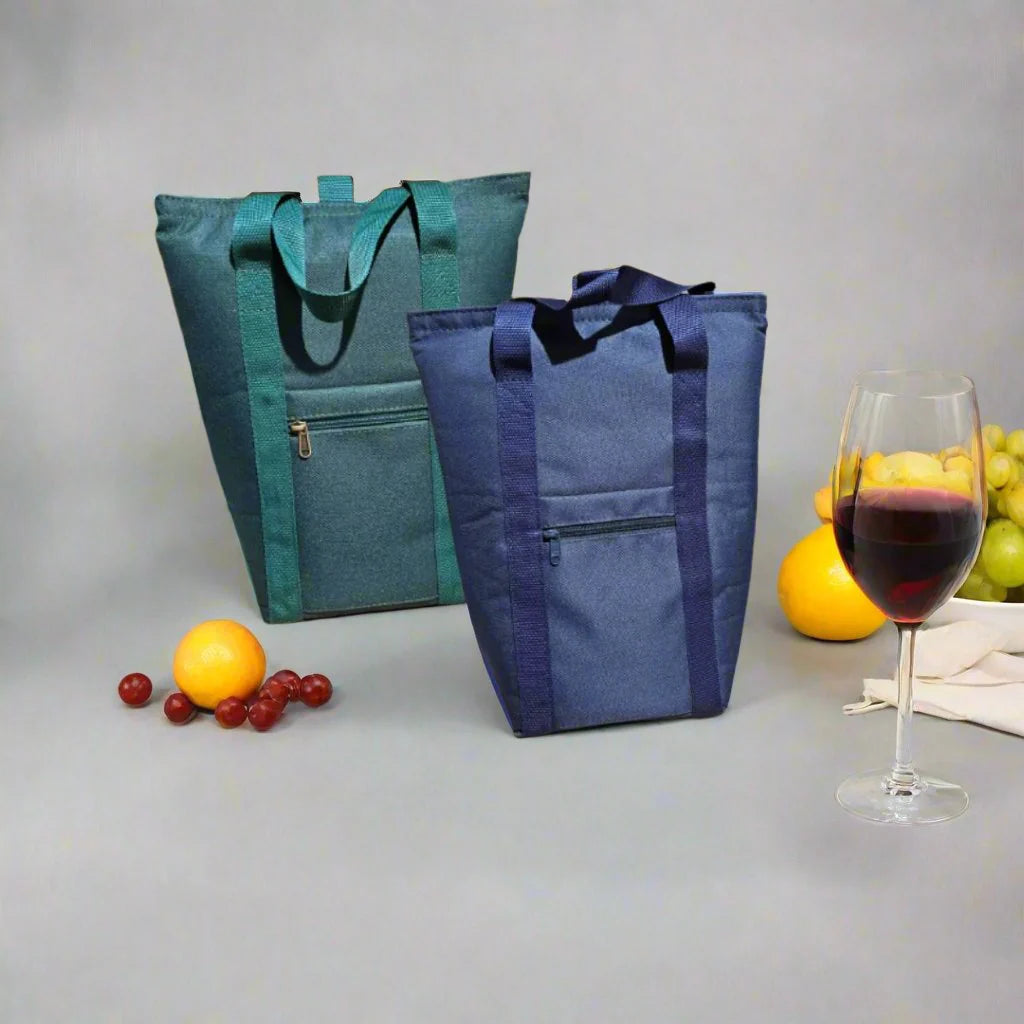 Sterling Promotions Wine Bag 2-Bottle Black
