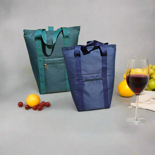 Sterling Promotions Wine Bag 2-Bottle Tan