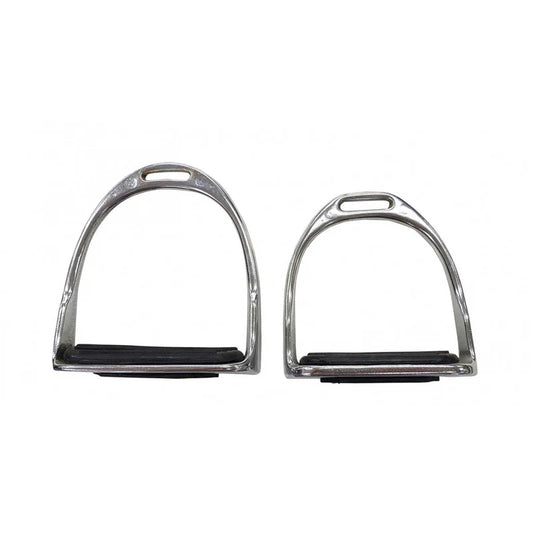 Solo Saddlers Stirrups Nickel Plated 4 3/4"
