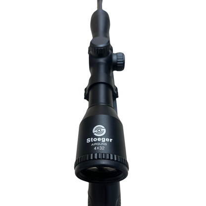 Stoeger Air Rifle RX5 4.5mm Black with 4x32 Scope