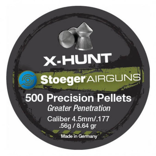 Stoeger 4.5mm .177cal 8.64GR Precision Pellets (500)