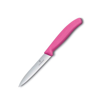 Victorinox Swiss Classic Large Paring Knife Serrated Pink
