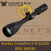 Vortex Crossfire II 4-12x50 BDC (MOA)