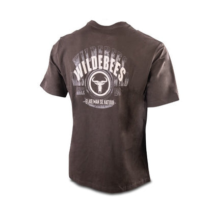 Wildebees Mens Casual Double Up Back T-Shirt