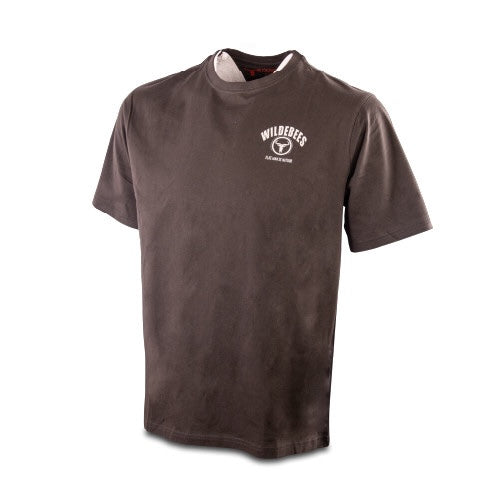 Wildebees Mens Casual Double Up Back T-Shirt