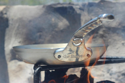 De Buyer Mineral B Pro Braai Pan 32cm, 2 Handles