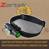 ZARTEK EXTREME BRIGHT HEADLAMP RECHARGEABLE 500 LUMENS ZA-436