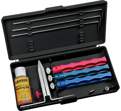Lansky 3-Stone Precision Sharpening Kit