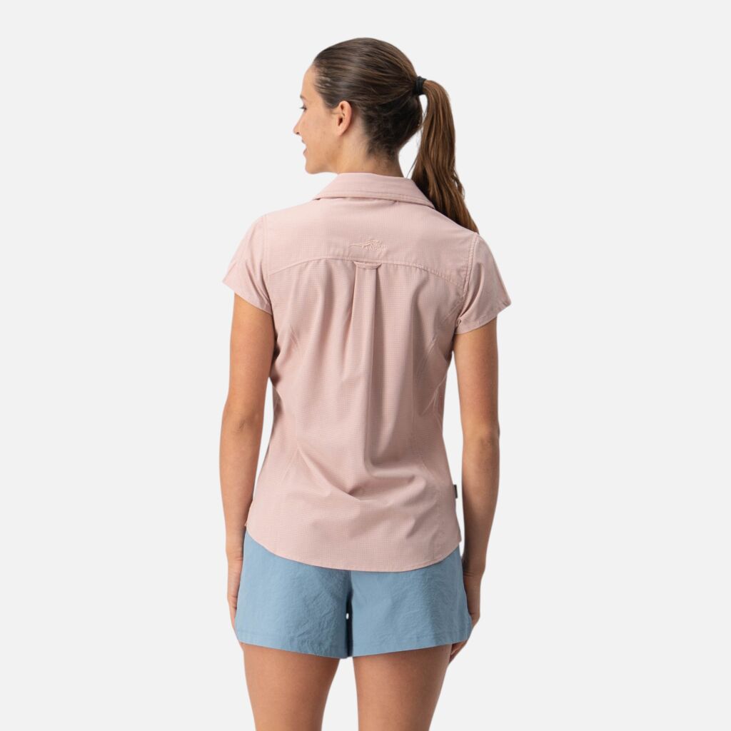 First Ascent Ladies Luxor Short Sleeve Shirt 